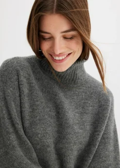 Mujer bonprix bonprix Vestido de punto con abertura