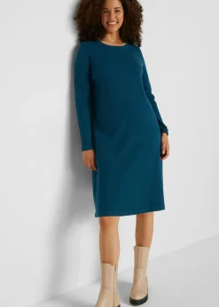 Mujer bonprix bonprix Vestido de punto con algodón reciclado