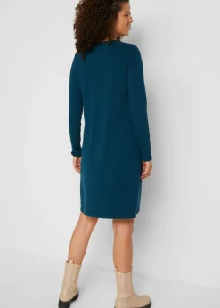 Mujer bonprix bonprix Vestido de punto con algodón reciclado