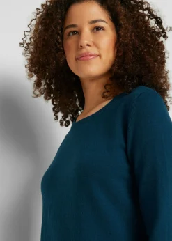 Mujer bonprix bonprix Vestido de punto con algodón reciclado