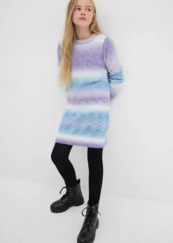 Niños bonprix bonprix Vestido de punto con degradado cromático