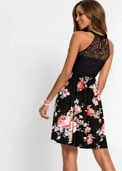 Mujer bonprix bonprix Vestido de punto con encaje