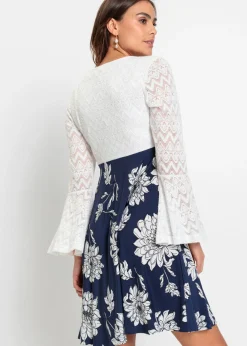 Mujer bonprix bonprix Vestido de punto con encaje