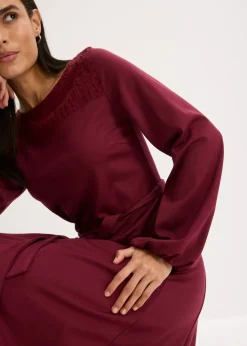 Mujer bonprix bonprix Vestido de punto con encaje