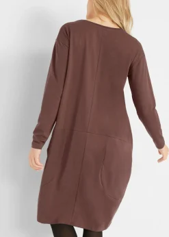 Mujer bonprix bonprix Vestido de punto con forma en O