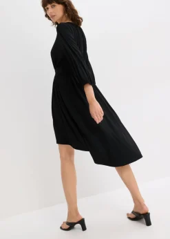 Mujer bonprix bonprix Vestido de punto con fruncidos