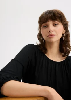 Mujer bonprix bonprix Vestido de punto con fruncidos