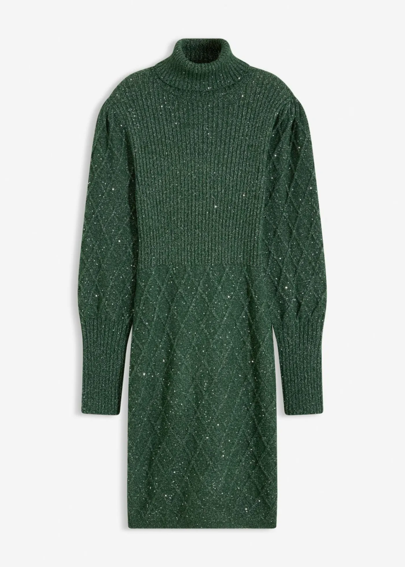 Mujer bonprix bonprix Vestido de punto con lentejuelas