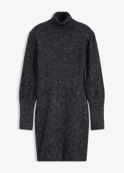 Mujer bonprix bonprix Vestido de punto con lentejuelas