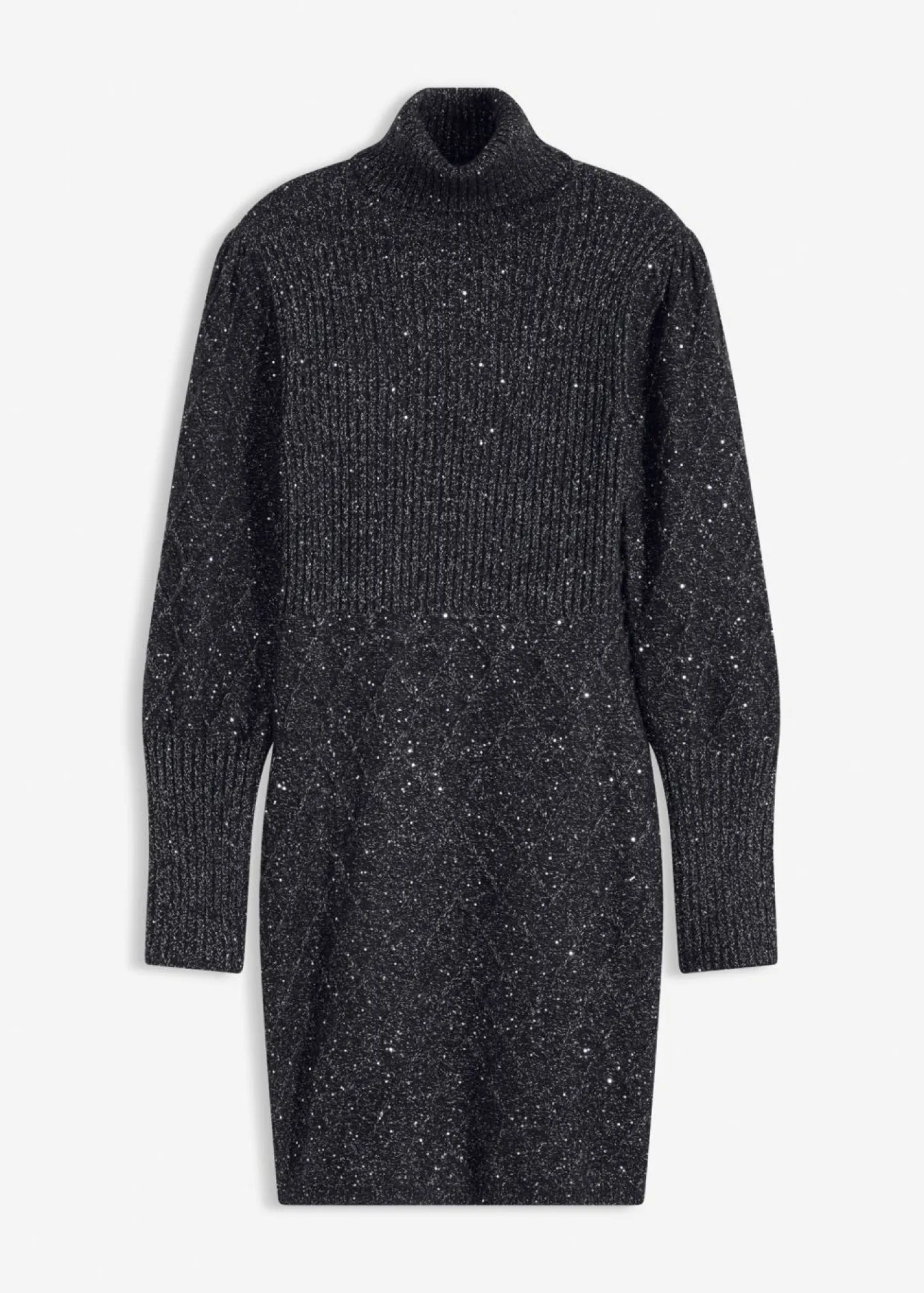 Mujer bonprix bonprix Vestido de punto con lentejuelas