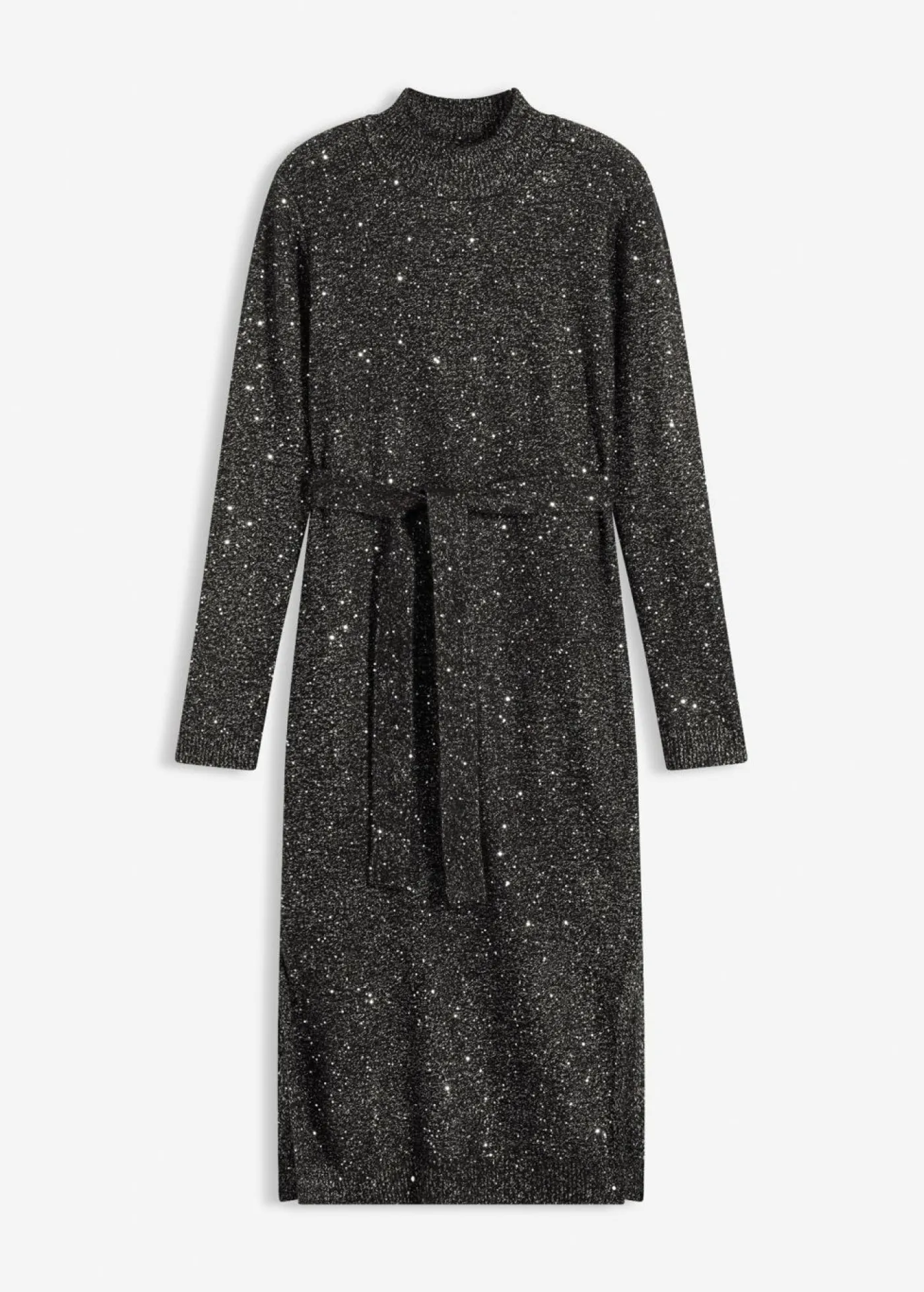 Mujer bonprix bonprix Vestido de punto con lentejuelas