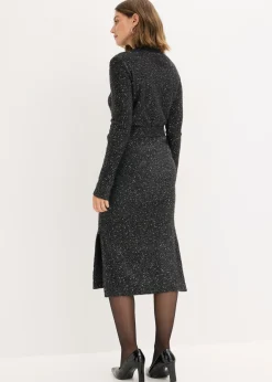 Mujer bonprix bonprix Vestido de punto con lentejuelas