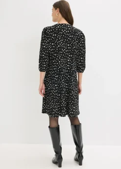 Mujer bonprix bonprix Vestido de punto con línea en A