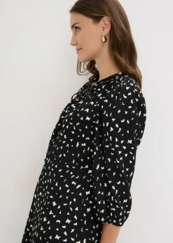 Mujer bonprix bonprix Vestido de punto con línea en A