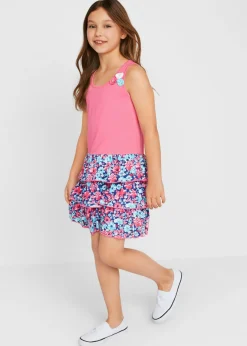 Niños bonprix bonprix Vestido de punto con volante