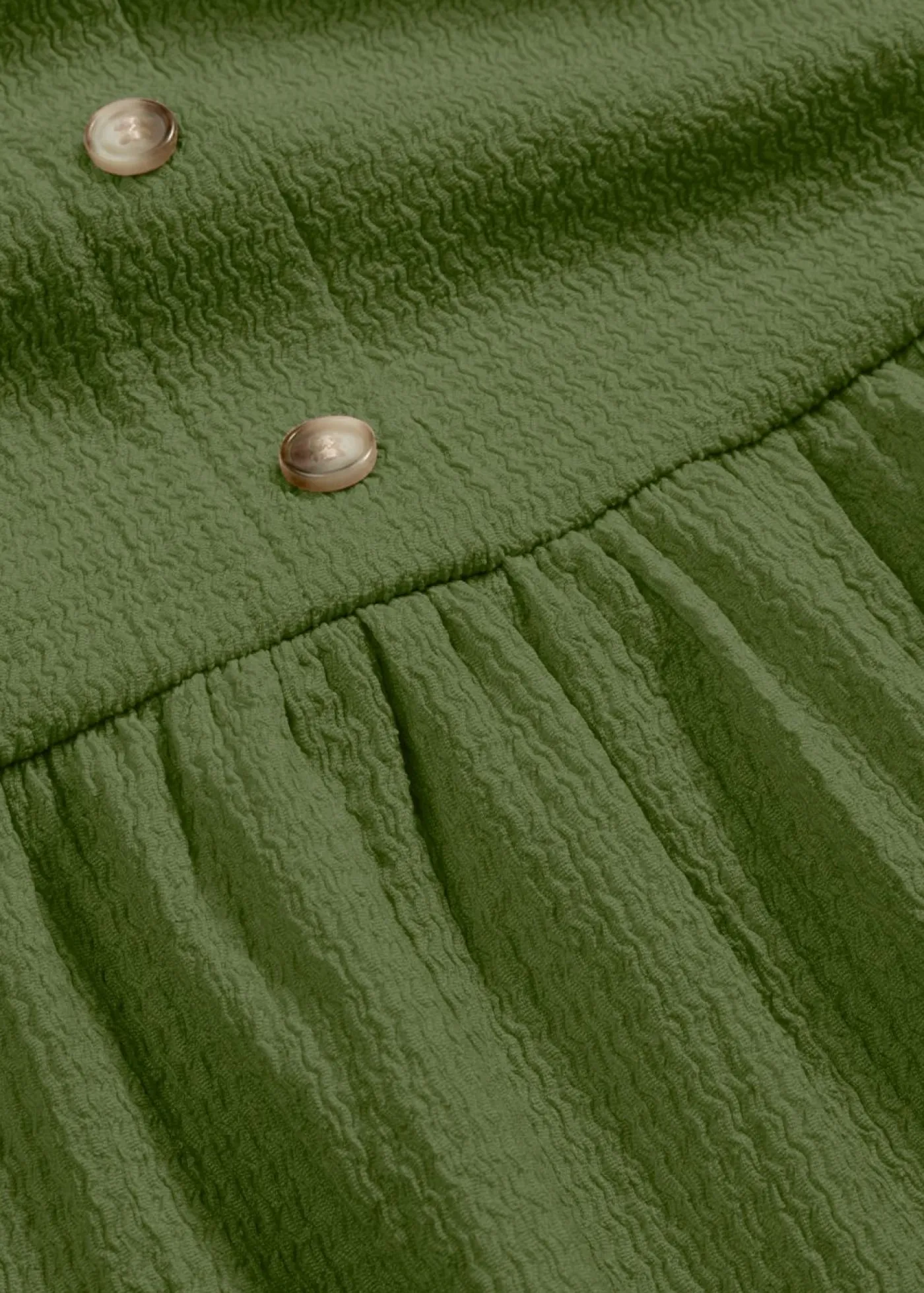 Mujer bonprix bonprix Vestido de punto con volantes y botones decorativos