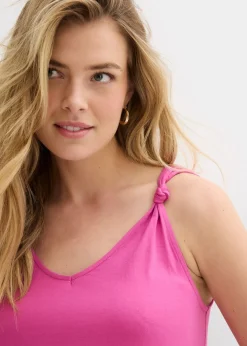 Mujer bonprix bonprix Vestido de punto de algodón puro