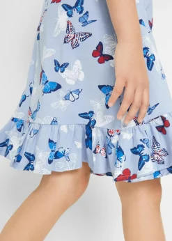 Niños bonprix bonprix Vestido de punto de algodón orgánico puro con volante