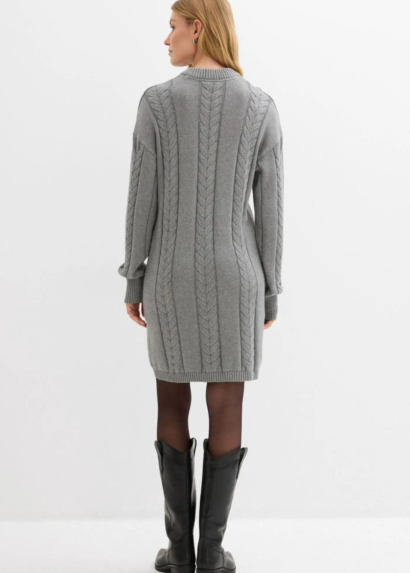 Mujer bonprix bonprix Vestido de punto de algodón puro