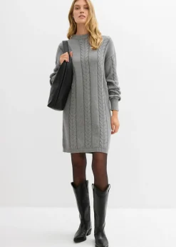 Mujer bonprix bonprix Vestido de punto de algodón puro