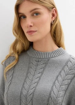 Mujer bonprix bonprix Vestido de punto de algodón puro