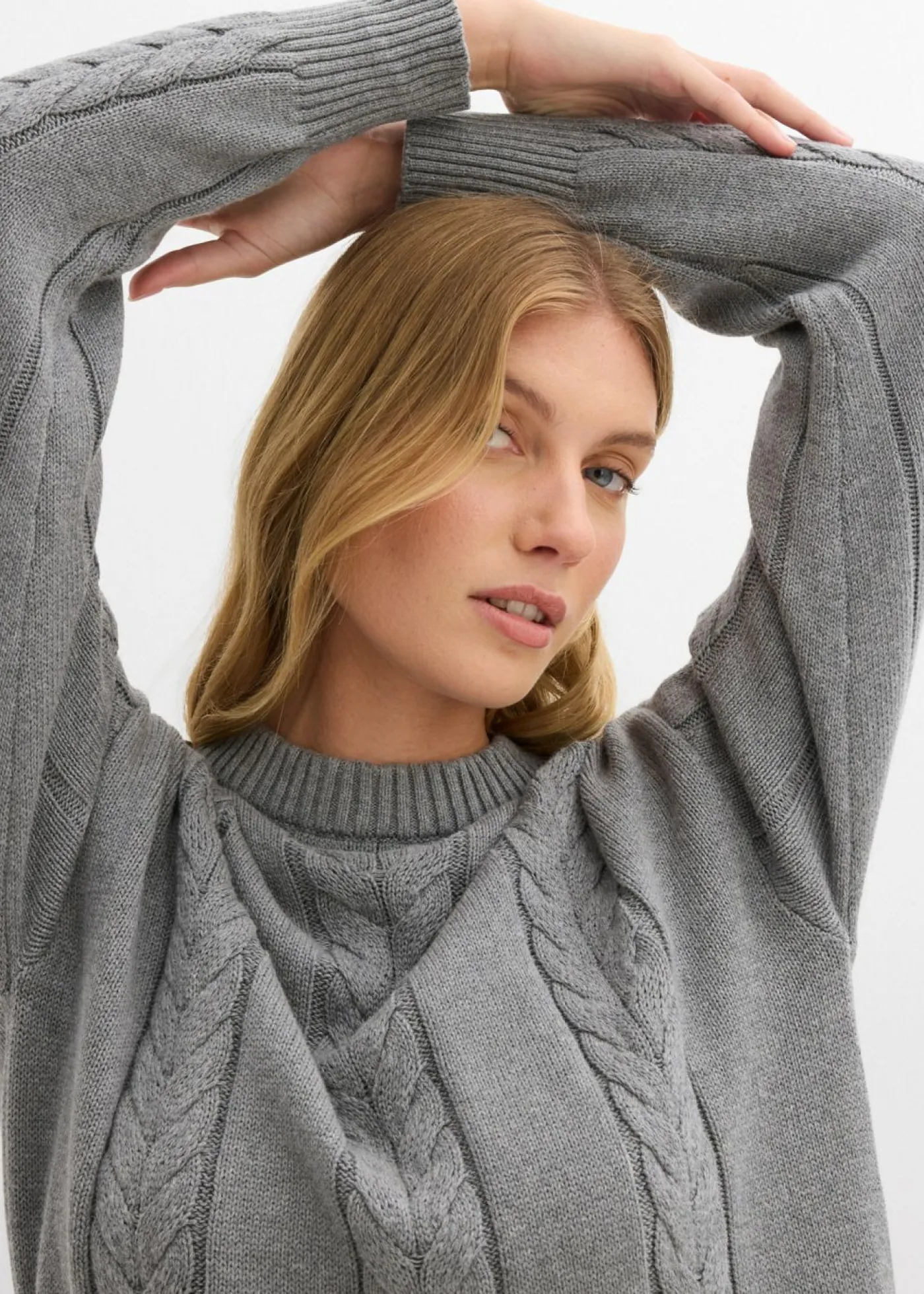 Mujer bonprix bonprix Vestido de punto de algodón puro