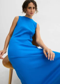 Mujer bonprix bonprix Vestido de punto de algodón con elástico