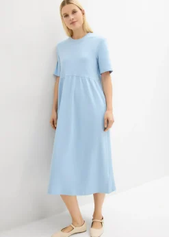 Mujer bonprix bonprix Vestido de punto de algodón puro