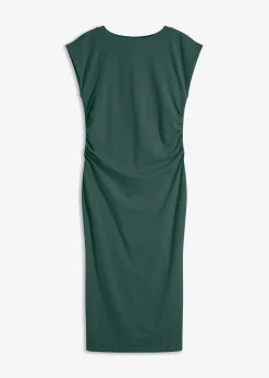 Mujer bonprix bonprix Vestido de punto de algodón con elástico