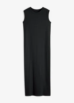 Mujer bonprix bonprix Vestido de punto de algodón con elástico