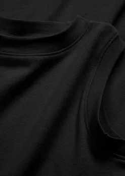 Mujer bonprix bonprix Vestido de punto de algodón con elástico