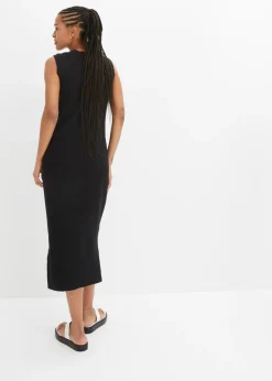 Mujer bonprix bonprix Vestido de punto de algodón con elástico