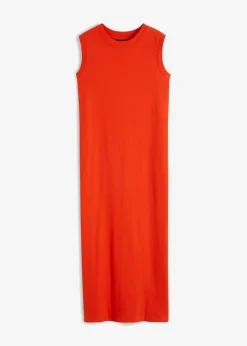 Mujer bonprix bonprix Vestido de punto de algodón con elástico