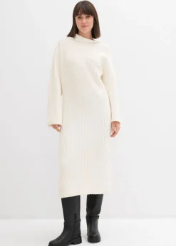 Mujer bonprix bonprix Vestido de punto de canalé