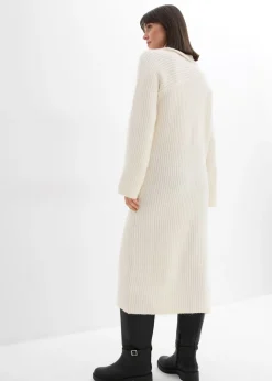 Mujer bonprix bonprix Vestido de punto de canalé