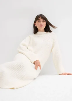 Mujer bonprix bonprix Vestido de punto de canalé