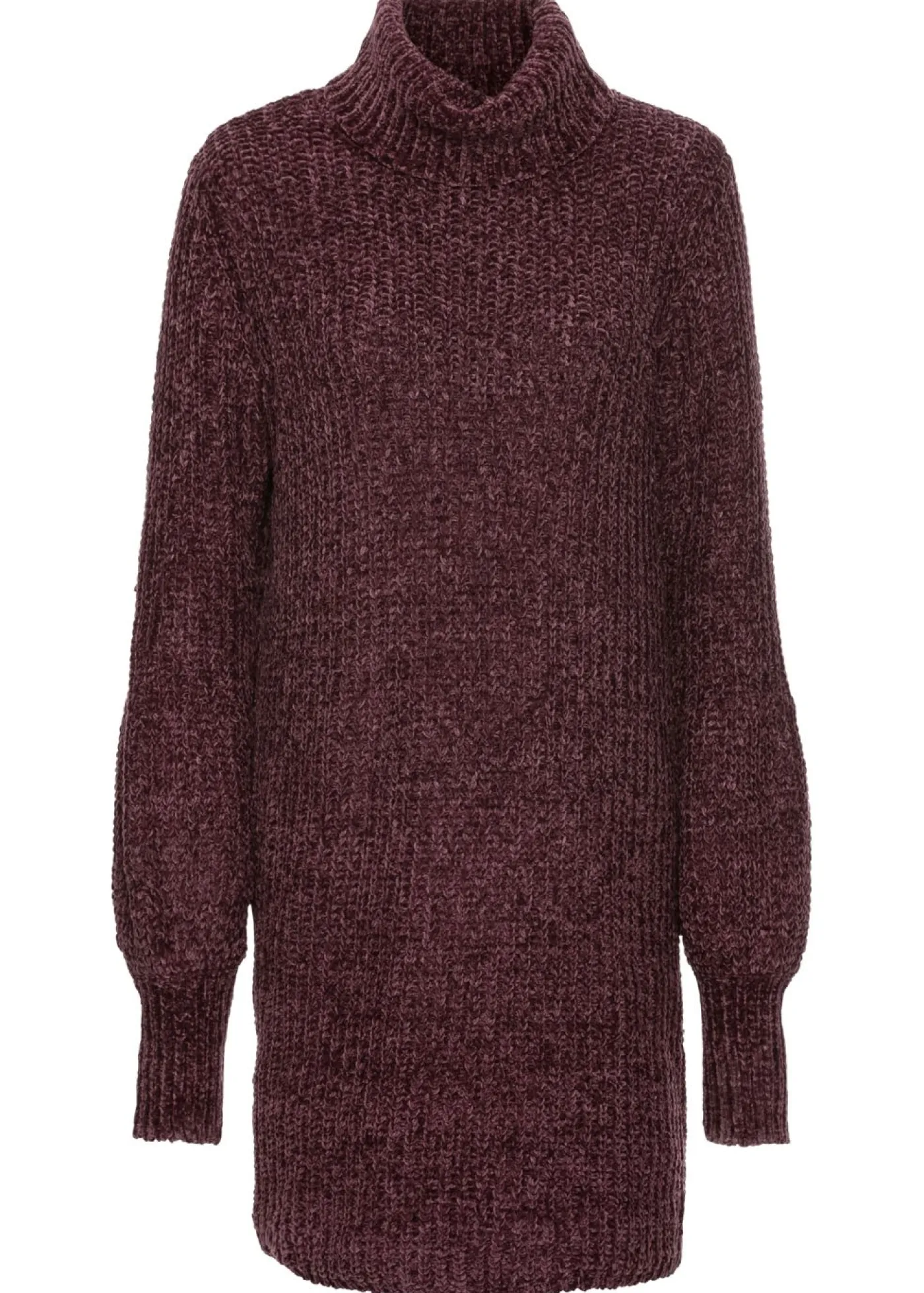 Mujer bonprix bonprix Vestido de punto de chenilla de poliéster reciclado