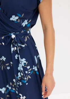 Mujer bonprix bonprix Vestido de punto de diseño cruzado