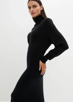 Mujer bonprix bonprix Vestido de punto de lana merina