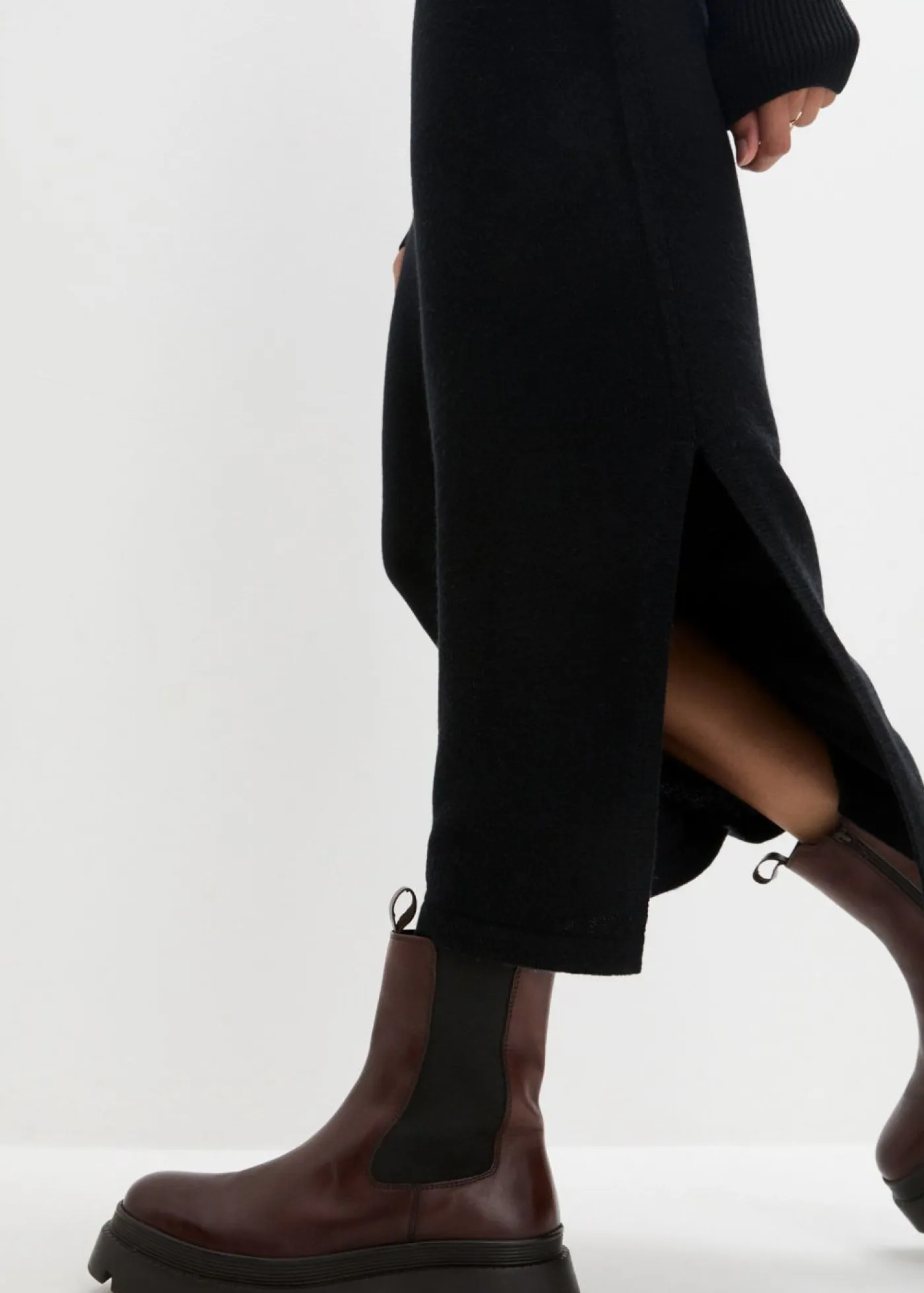 Mujer bonprix bonprix Vestido de punto de lana merina