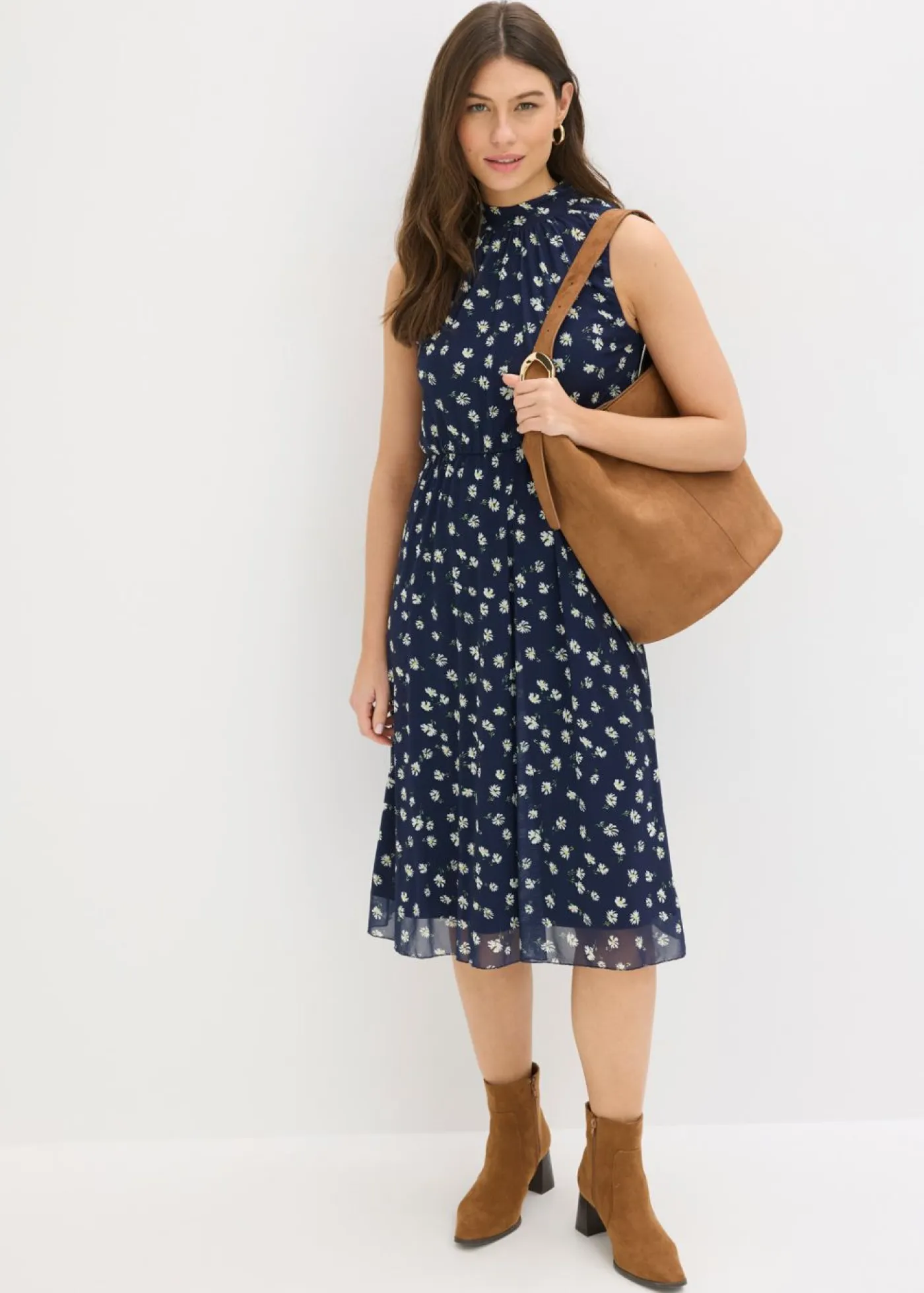 Mujer bonprix bonprix Vestido de punto de malla fina