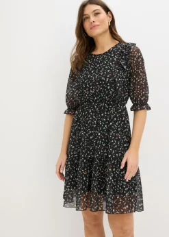 Mujer bonprix bonprix Vestido de punto de malla fina