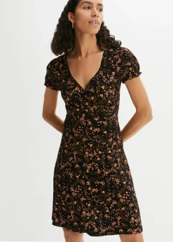 Mujer bonprix bonprix Vestido de punto de mezcla de viscosa