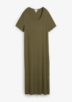 Mujer bonprix bonprix Vestido de punto de mezcla de viscosa fluida