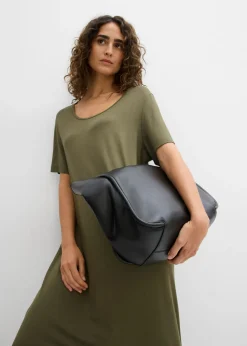 Mujer bonprix bonprix Vestido de punto de mezcla de viscosa fluida