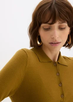 Mujer bonprix bonprix Vestido de punto de mezcla de viscosa suave