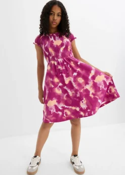 Niños bonprix bonprix Vestido de punto de mezcla de algodón orgánico elástico