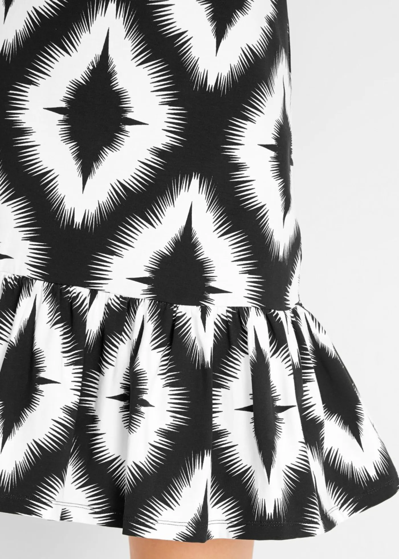 Mujer bonprix bonprix Vestido de punto de mezcla de algodón suave