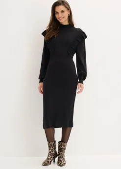 Mujer bonprix bonprix Vestido de punto de mezcla de viscosa
