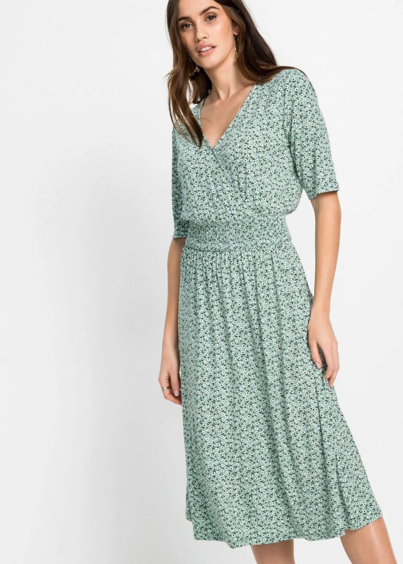 Mujer bonprix bonprix Vestido de punto de mezcla de viscosa